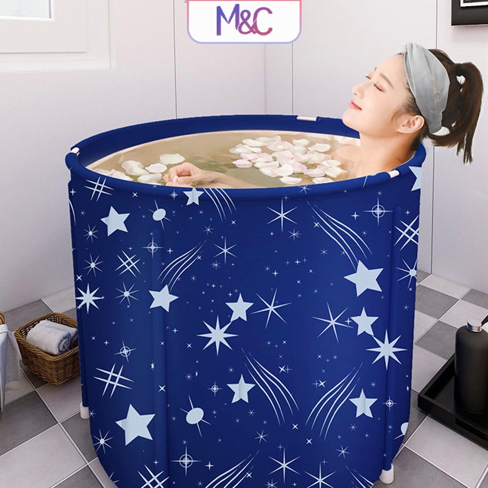 Banheira Adulto/Dobrável/Portátil/Relaxamento/Decoração/1 Peça