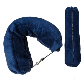 Travesseiro viagem recarregável roupas Almofada Pescoço G