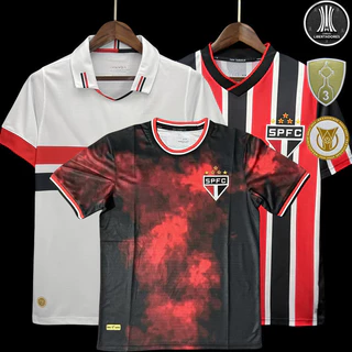 Equipe Camisa Homens 24/25 futebol fãs versão spfc