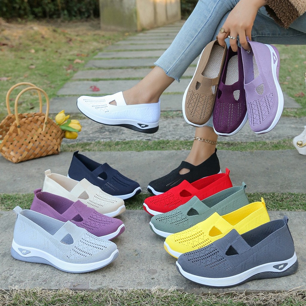 Tênis Casuais Femininos – Sapatos De Caminhada Confortáveis E ...