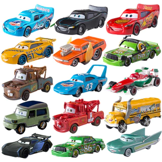 Carros Disney Pixar Relâmpago McQueen 1 : 55 Modelo De Liga Metálica Veículos Automotores