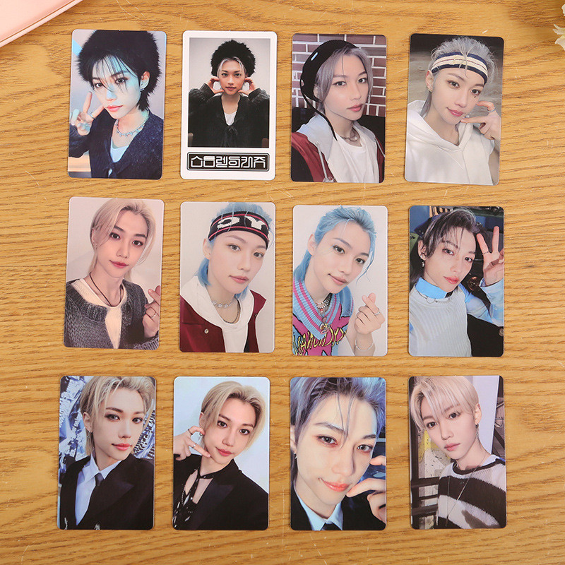 8-12pcs STRAY KIDS Photocards 5-STAR Album Lomo Cards HYUNJIN