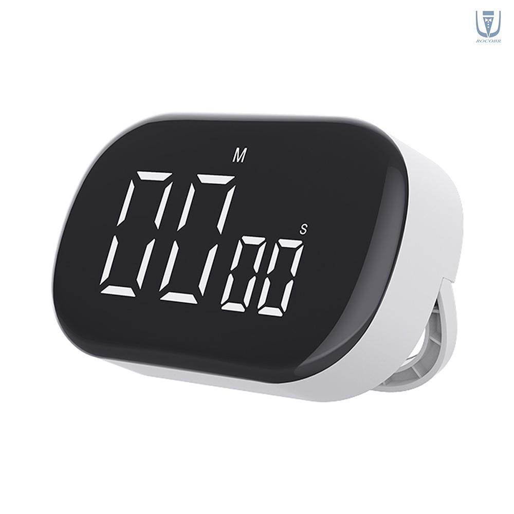 Cronometro Digital De Cozinha Magnetico De Contagem Up Down Funcao Relogio Com Suporte E Grande Display LED Alarme Sonoro Operacao Silenciosa Kids Ferramenta De Gerenciamento De Tempo Para Teste De Ex...