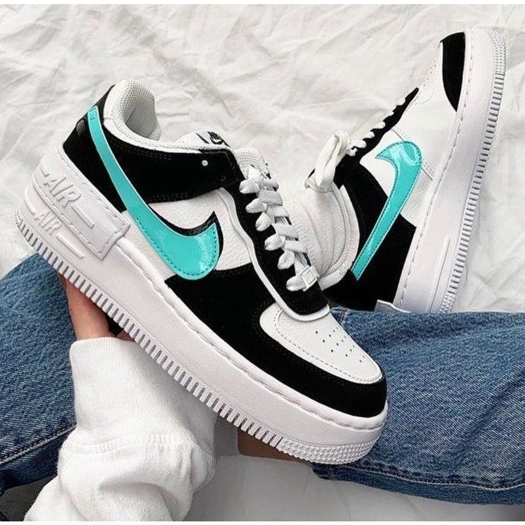 Tênis Feminino e Masculino Nike Air Force 1 SHADOW Lindas Cores Estiloso Casual Dia a Dia Promoção 50% OFF ! Top SHOP22.130