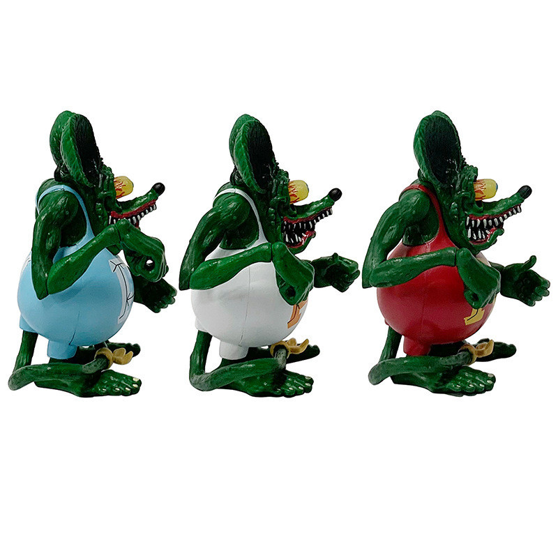 111cm Rat Fink Modelo De Contos De Ação De Rato Figurine Gift Toy