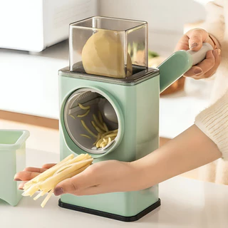 Processador De Alimentos Manual Manivela Cortador Ralador Picador Fatiador De Batata Legumes Repolho Vegetais Crutas