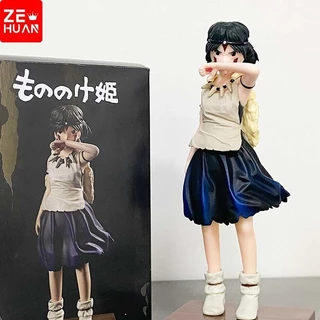 19cm Princesa Mononoke Figuras Anime Princesa Mononoke San Figura de Ação Cute Girl Pvc Statue Model Doll Collectible action figure boneco brinquedo Brinquedos para meninos