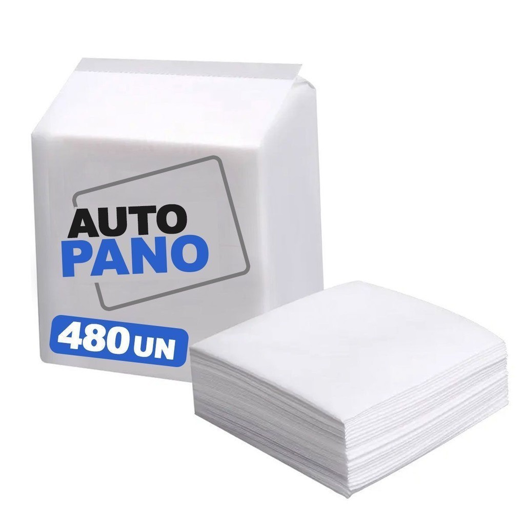 AUTO PANO 480 UN LIMPEZA AUTOMÓVEL SEMI DESCARTÁVEL 32X28 CM