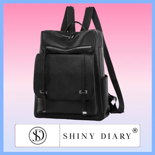 Mochilas Femininas Escolar Bolsa De Viagem Faculdade Cor Preto SD-82