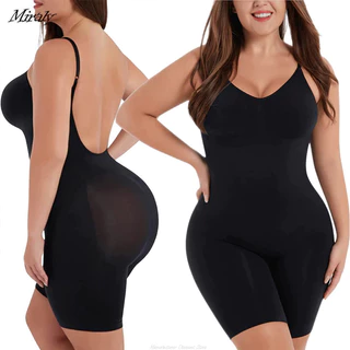 Cobertura Total Sem Costura Shapewear Para Mulheres , Terno Fino Coxas , Modelador De Corpo Baixo As Costas Controle De Barriga