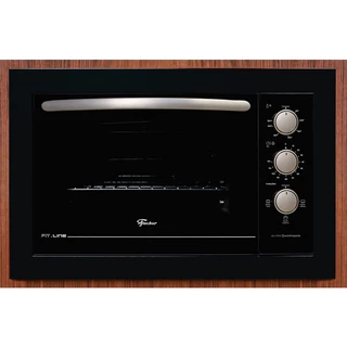 Forno Elétrico Fischer Fit Line Embutir 48L Preto
