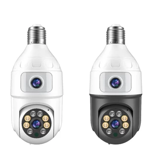 Câmera De Segurança Ip Wifi Full HD 2 Lentes Visão Noturna Microfone Durawell ICESS(9696)