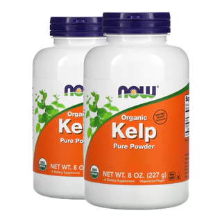 Kit 2x Kelp em Pó Now Foods 227g Importado/Made in Usa