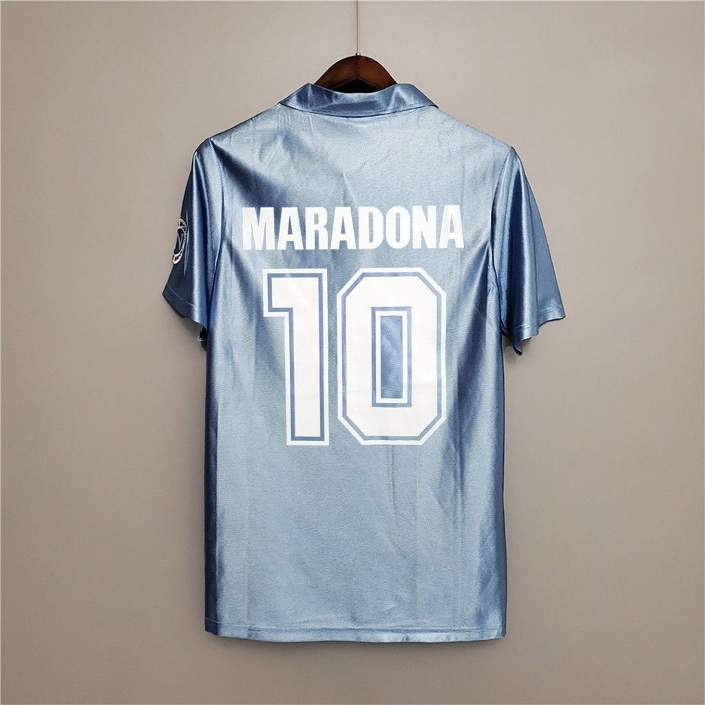Retro napoli camisa 1990 1991 homem maradona futebol camisa YL17