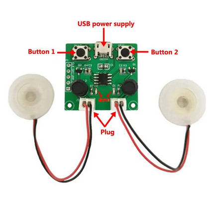 Mini USB Duplo Spray Umidificador Diy