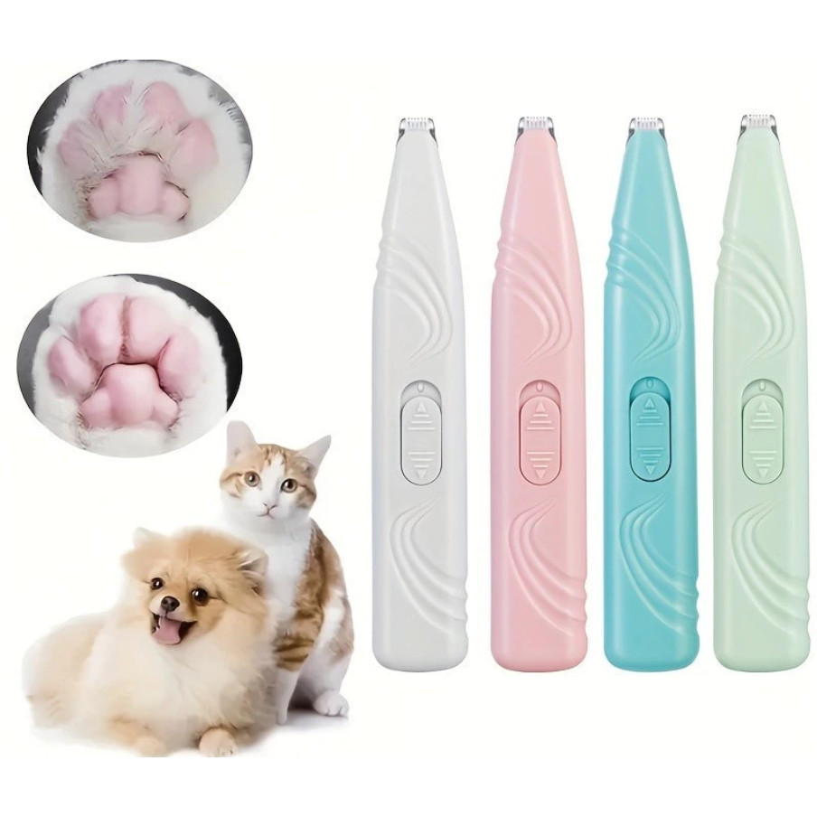 Máquina de Tosa para Pata Olhos Orelha Pet Cão Gato Profissional Aparador De Pelos Cortador