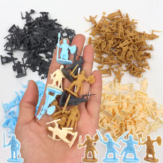 100 Pçs Mini Soldado Brinquedo Clássico Jogos De Guerra Minifiguras Brinquedos Para Crianças Presentes