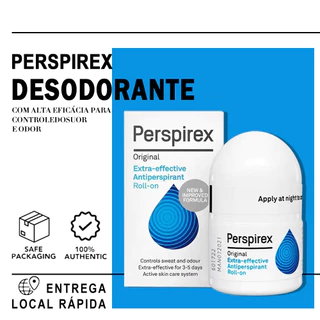 Perspirex oficial Original Antitranspirante Roll on Desodorante Para Tratamento Hiperidrose Bromidrose Anti Suor