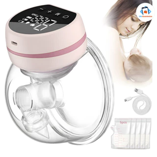 Extrator de leite materno, bomba elétrica portátil recarregável para amamentação em Oferta na Shopee