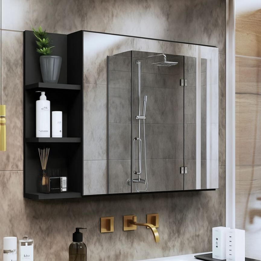 LIQUIDA!!! Armário Banheiro com Espelheira Porta - Várias Cores