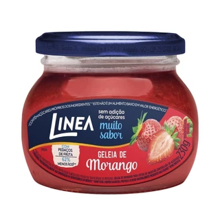 Geleia de Morango Linea Zero Açúcar 230g em Oferta na Shopee