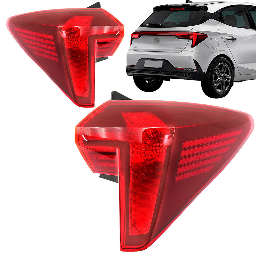 Par Lanterna Hb20 Hatch 2023 2024 2025 Canto Sem Led | Shopee Brasil