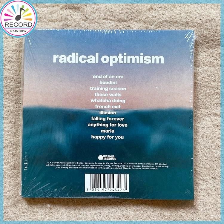 Dua Lipa Radical Optimism Original CD 3D Lenticular Version Album