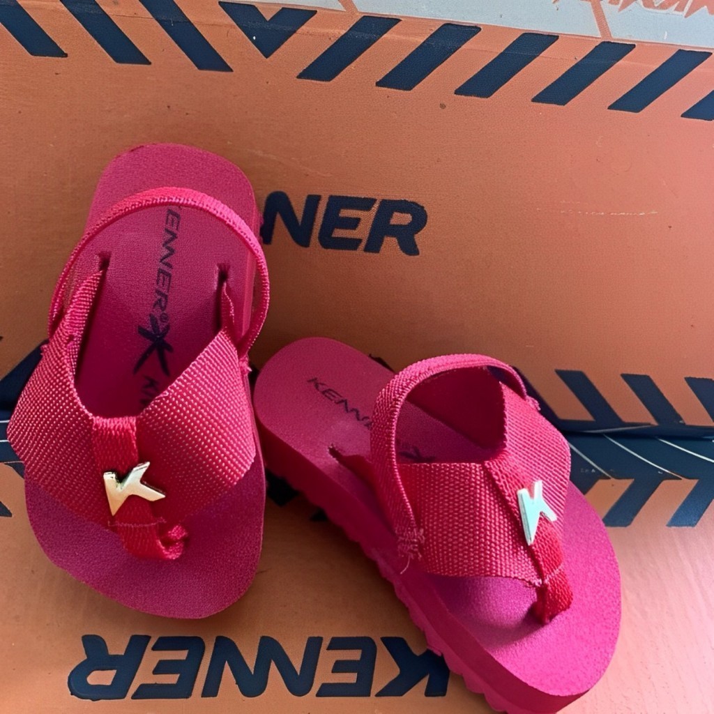 Chinelo Kenner Slide Bebezinho Baby Infantil de Criança com Elástico ...