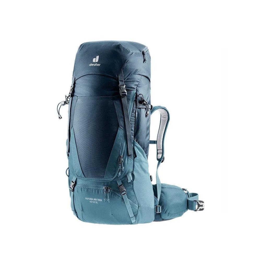 Imagem do produto Mochila Trekking Futura Air Trek 45+10 litros SL Azul Deuter