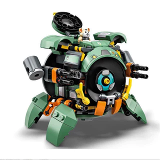 Overwatch Destrui A Bola , Modelo De Deformação De hamster , Brinquedo De Bloco De Construção , Montagem De Quebra-Cabeças Para Meninos , Presente De Férias Crianças