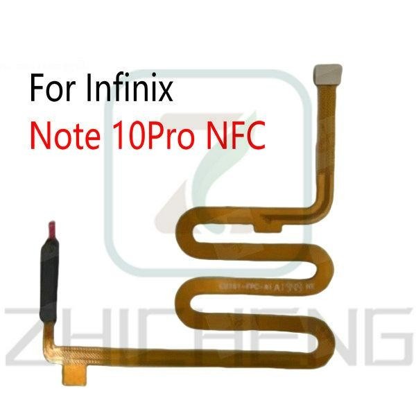 sensor De Impressão Digital scanner Para Infinix Nota 10 Pro NFC X695 ...