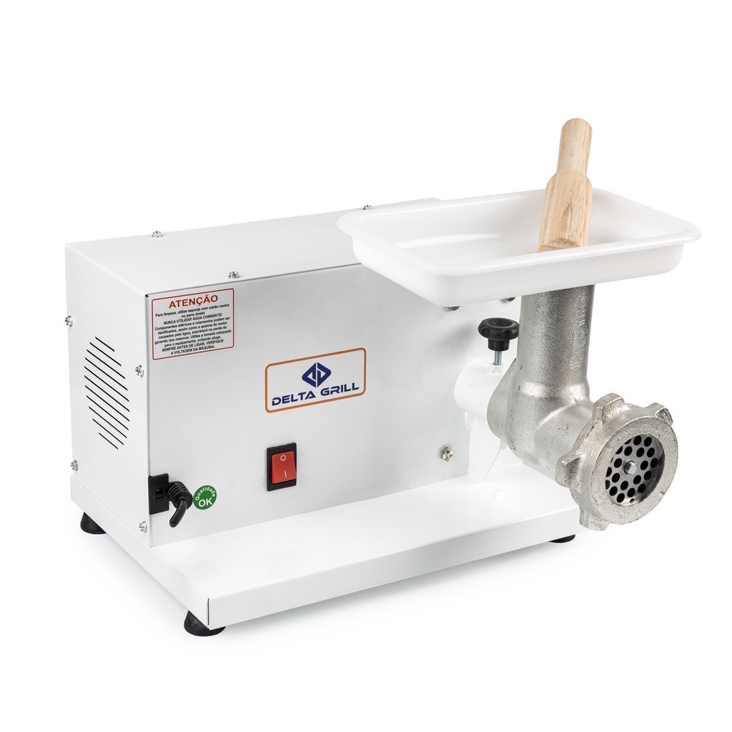 Moedor de Carne e Extrusor de Massas Boca 5 1/3 CV Bivolt De