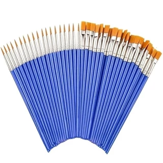 20pcs Pincéis De Pintura Para Artesanato E Equipamentos Artísticos Multifuncionais De Linha De Gancho