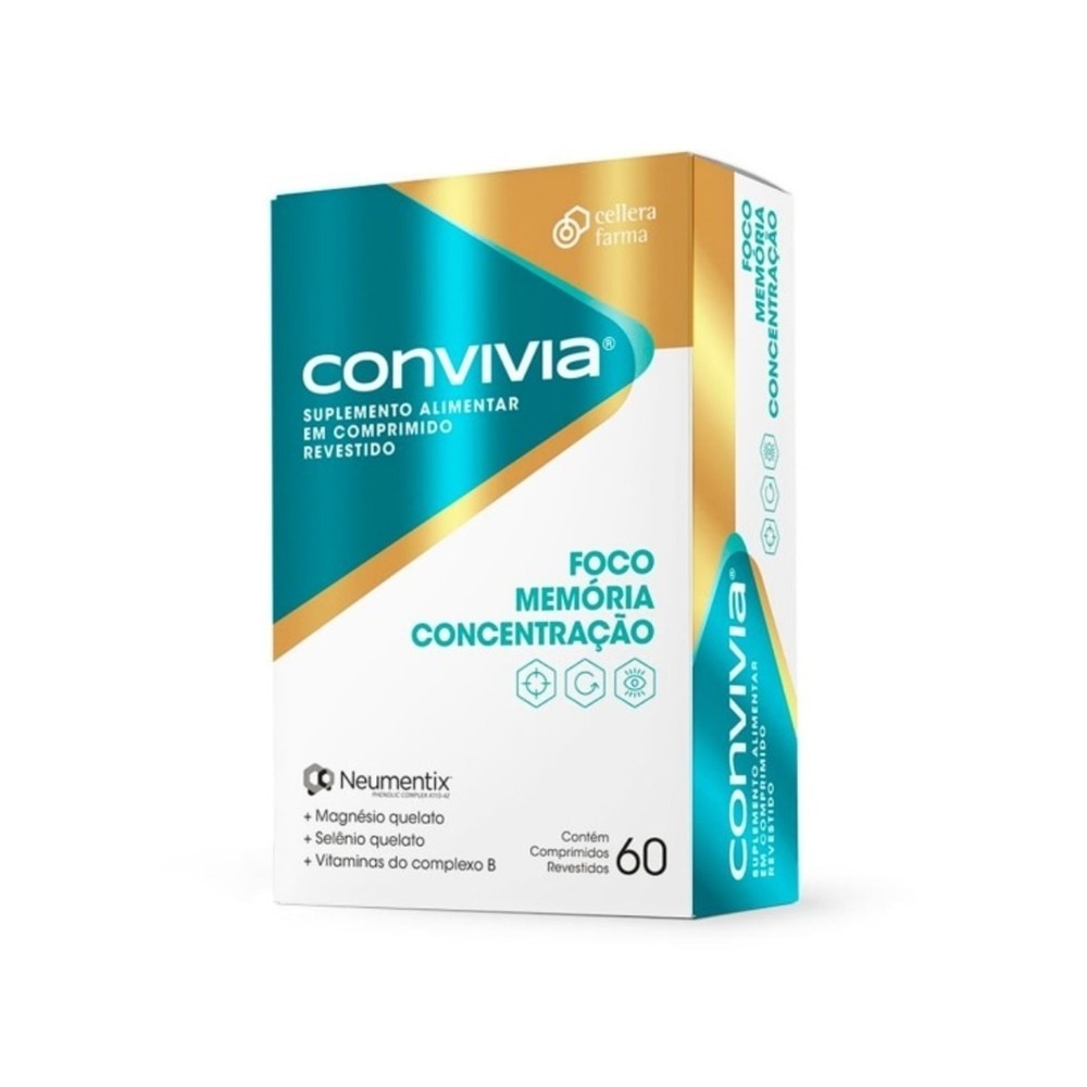 Convivia 60 Comprimidos Revestidos | Shopee Brasil