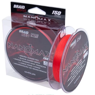 Linha Maruri Multifilamento NanoMax Vermelha 150m