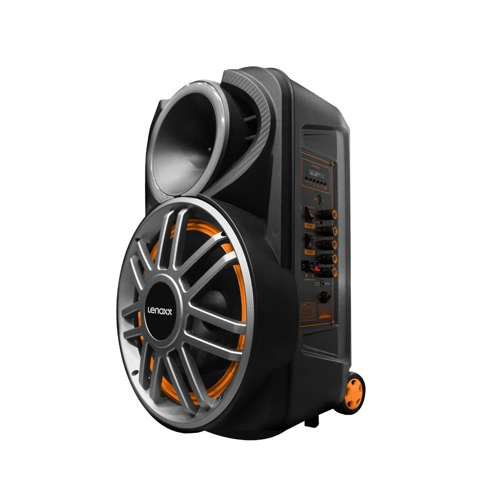 CAIXA DE SOM AMPLIFICADA LENOXX LCA12 600W | Shopee Brasil