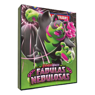 Album Fichario Fabulas Nebulosas Sem Folhas Pokemon Cards