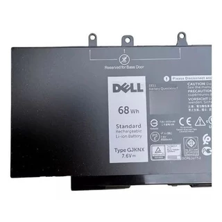 Bateria Dell Latitude 5480 5580 5490 5590 Gjknx Original 7.6V 68Wh