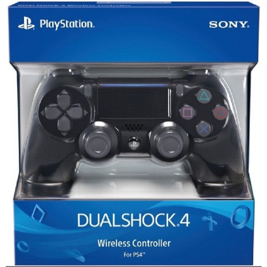 Controle PS4 Preto Sem Fio Primeira Linha Com Caixa