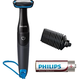 Aparador de Pelos Corporal Philips Bodygroom à prova da água Série 1000, À Pilha - BG1024/16