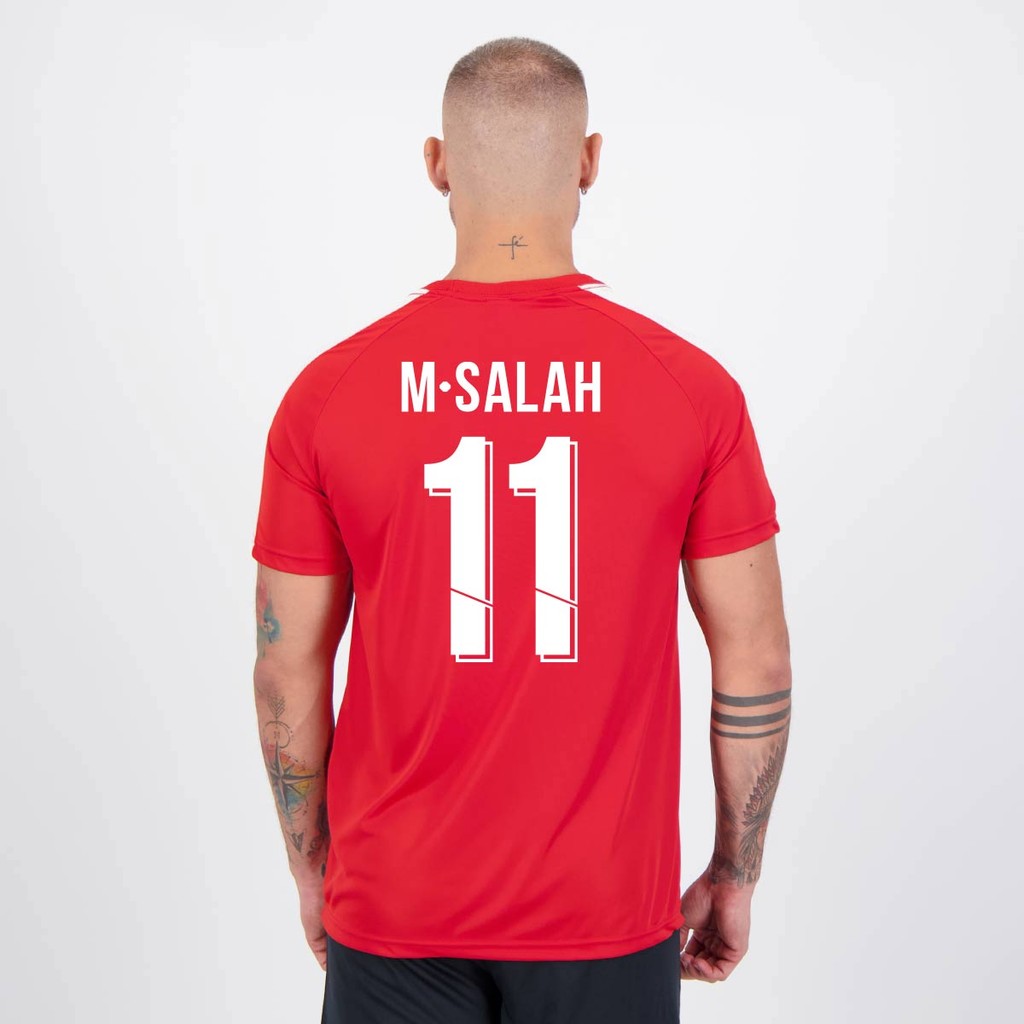 Camisa Liverpool M. Salah 11 Vermelha | Shopee Brasil