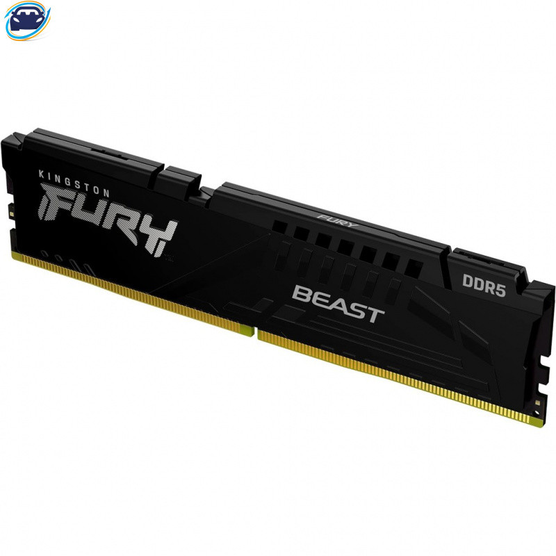 Kingston Fury Beast 16GB 6000MHz DDR5 CL40 DIMM Módulo Único Memória Desktop KF560C40BB-16 RAM 9854