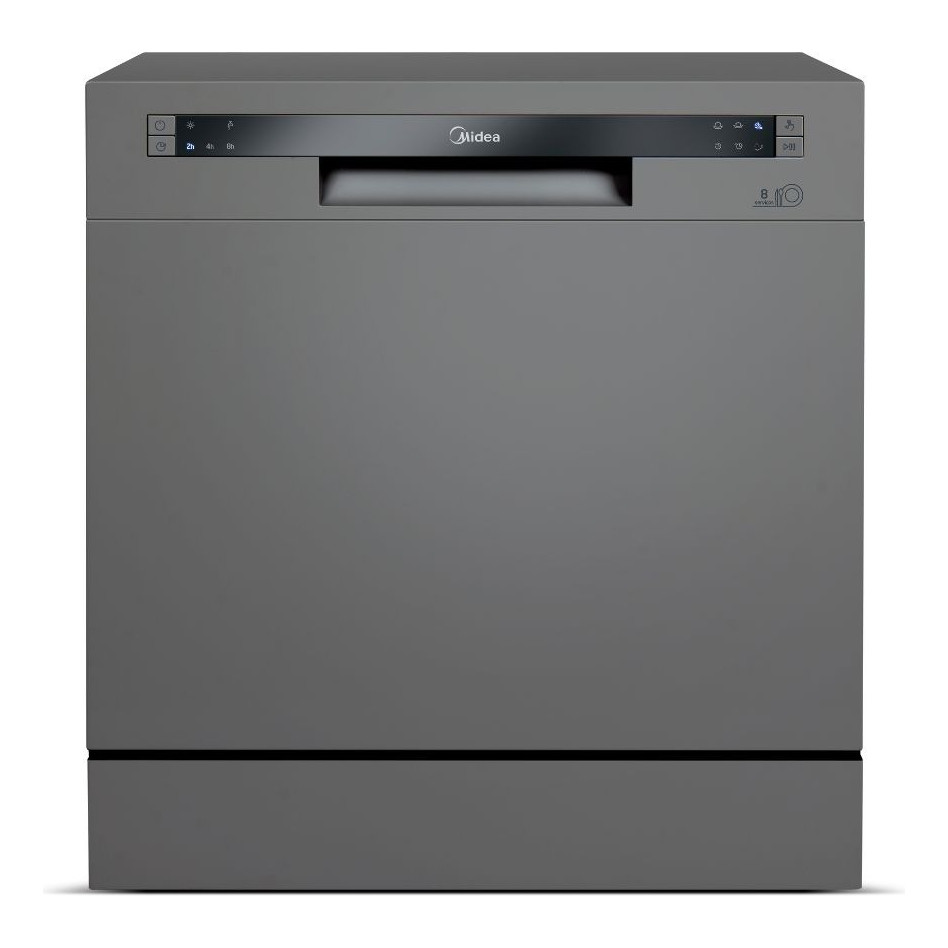 Lava Louças Midea 8 Serviços Cinza Dwa08s1 127v 110v