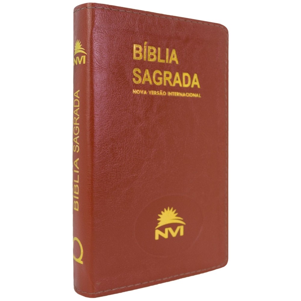 Bíblia Sagrada Nvi Nova Versão Internacional Letra Média Capa Luxo ...