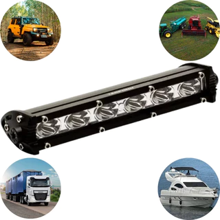 Par Kit 2 Mini Barra De Led 18w 6000k 3000 Lumens Super Foco Tarponn