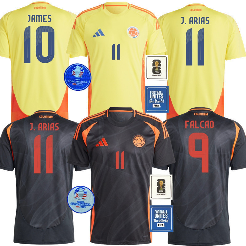 Camisa De Futebol Masculina Colômbia 2024 America Cup Home Away