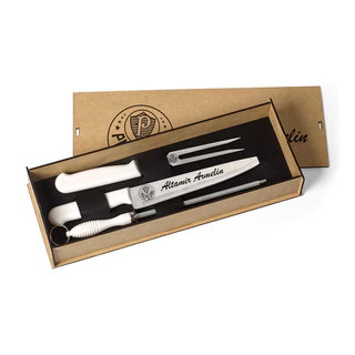 Kit de Faca Churrasco Profissional Personalizado
