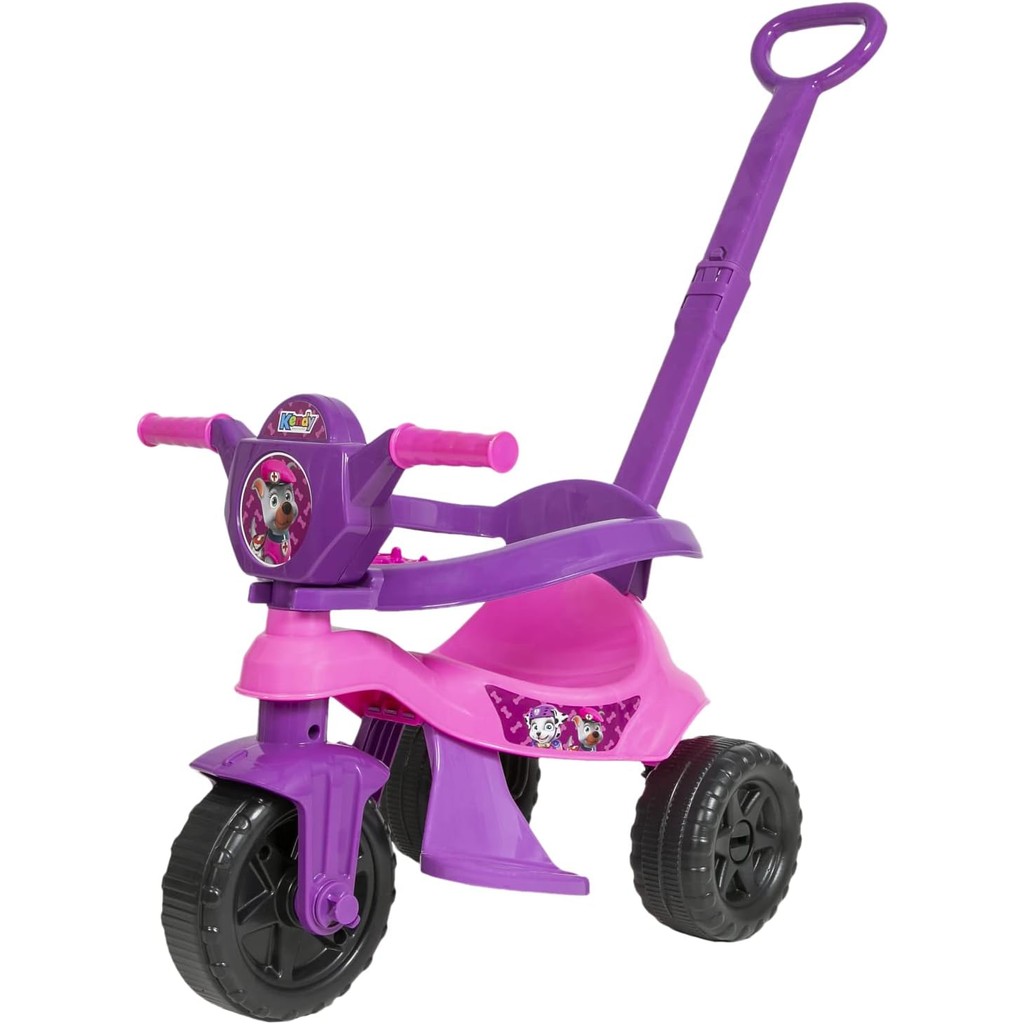 Velotrol Triciclo Infantil Motoca Princesa Kemotoca Rosa | Shopee Brasil