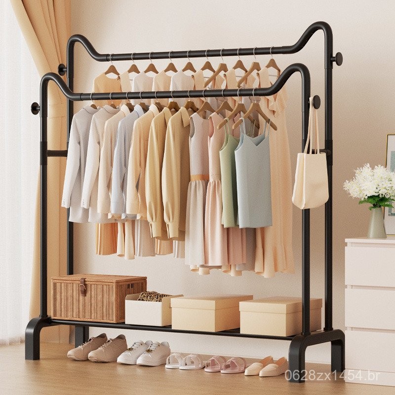 Cabide de Roupas Cabide de Roupas para Casa Varanda Simples Mágico para ...