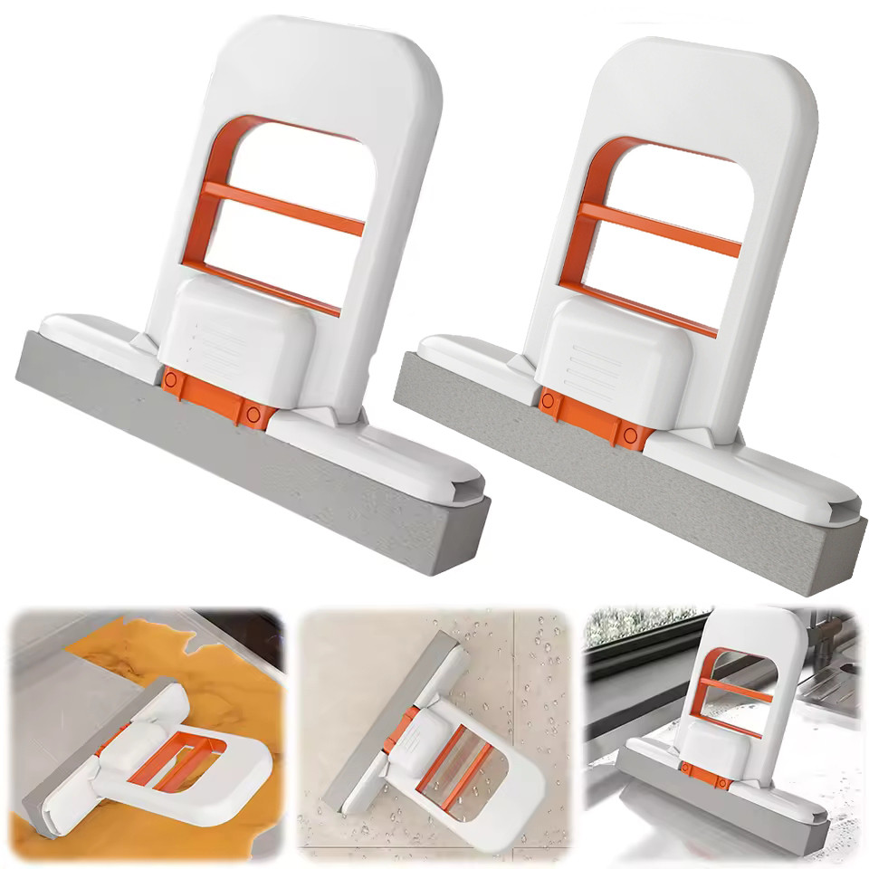 Imagem do produto Mini Esfregão Portátil Dobrável , Poderoso De Limpeza Doméstica Com Esponja Para Banheiro E Cozinha 1